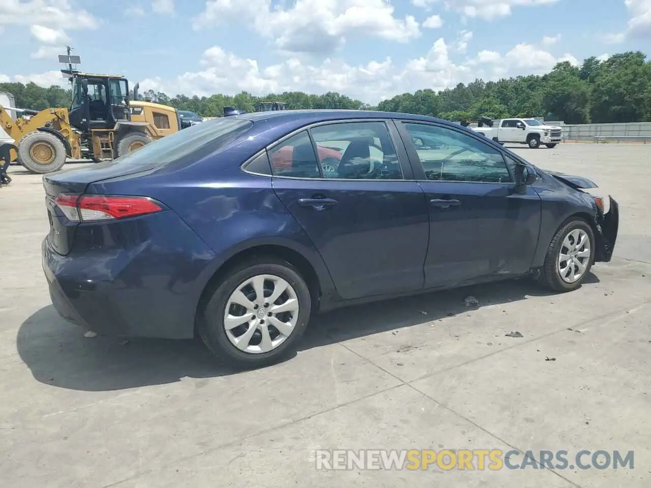 3 Photograph of a damaged car 5YFEPMAE3MP181285 TOYOTA COROLLA 2021