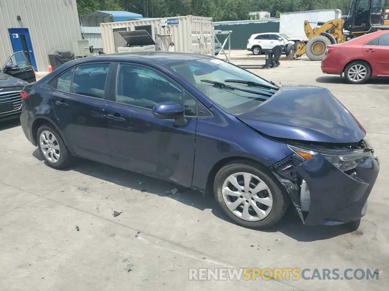 4 Photograph of a damaged car 5YFEPMAE3MP181285 TOYOTA COROLLA 2021