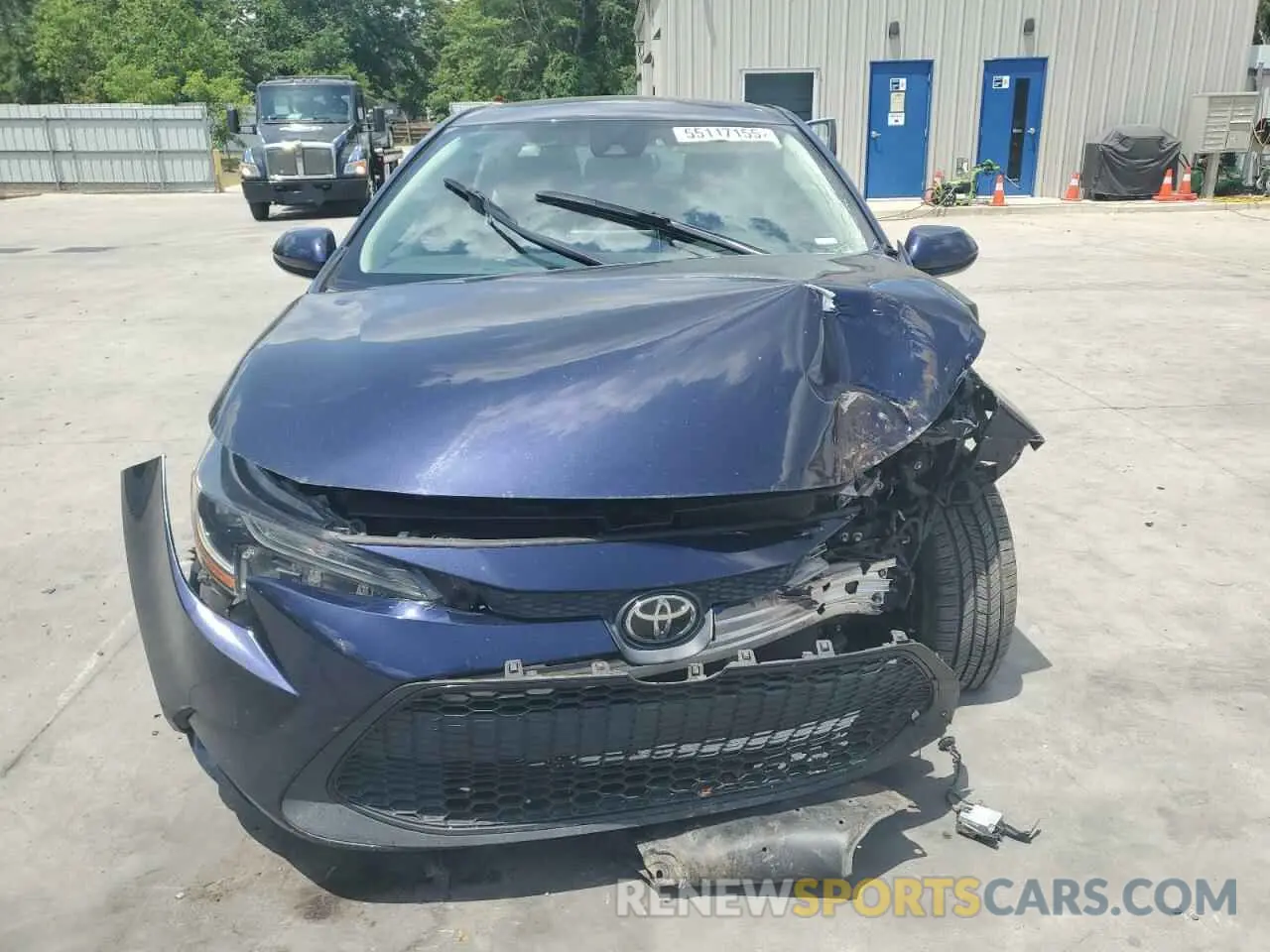 5 Photograph of a damaged car 5YFEPMAE3MP181285 TOYOTA COROLLA 2021