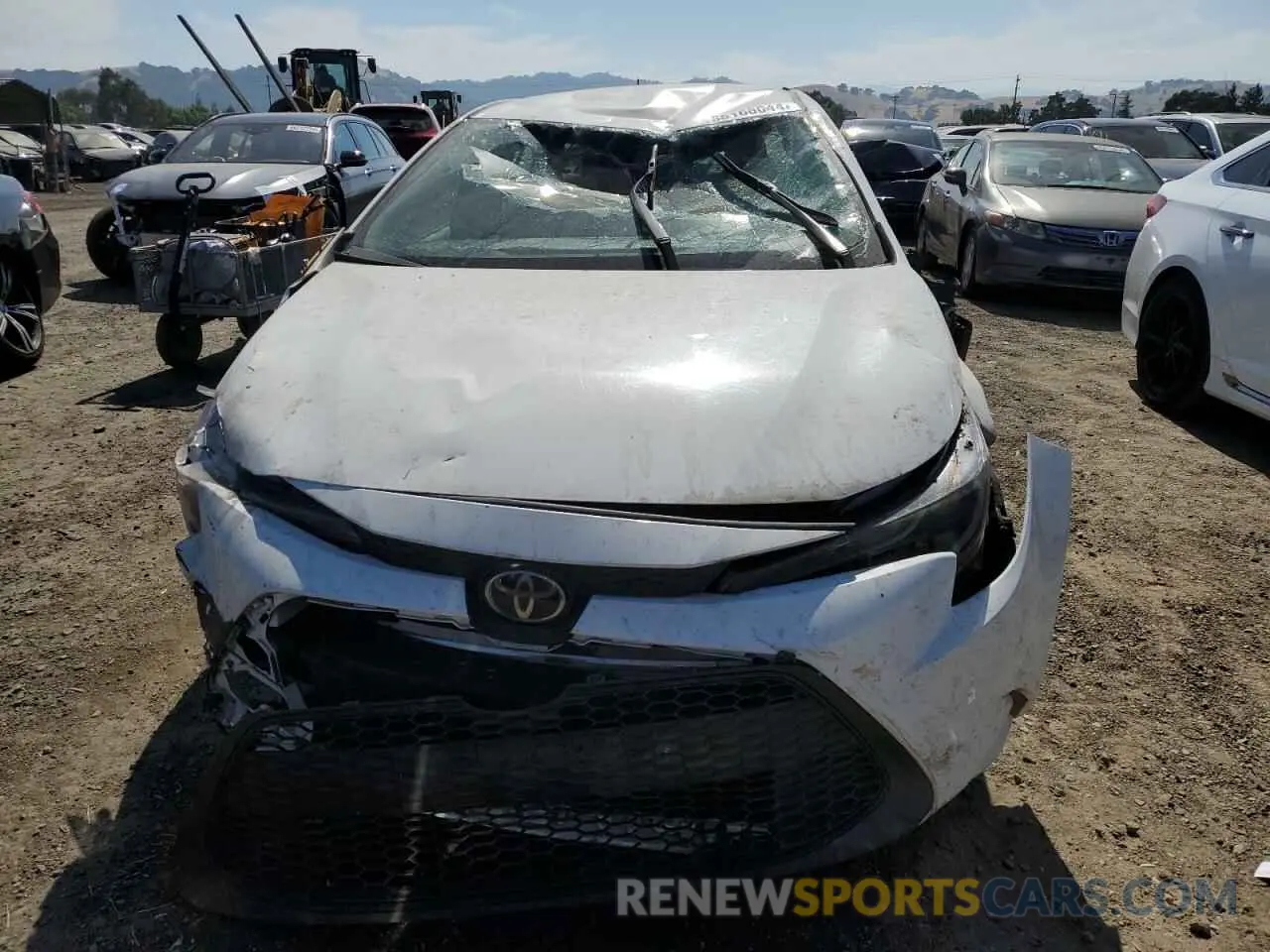 5 Photograph of a damaged car 5YFEPMAE3MP202927 TOYOTA COROLLA 2021