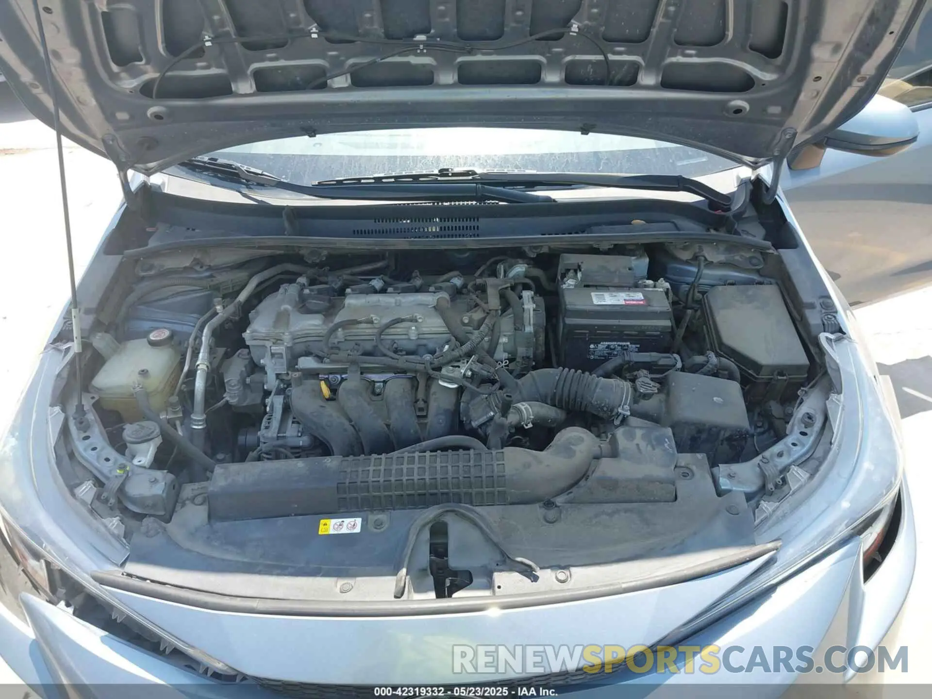 10 Photograph of a damaged car 5YFEPMAE3MP204984 TOYOTA COROLLA 2021