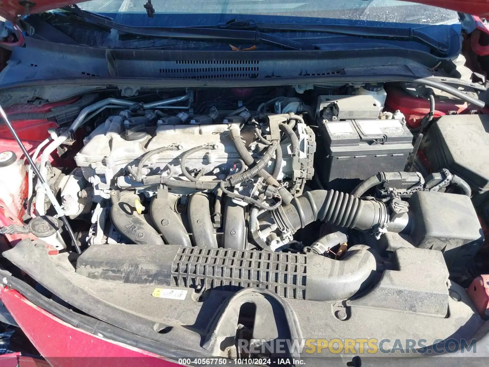 10 Photograph of a damaged car 5YFEPMAE3MP205536 TOYOTA COROLLA 2021