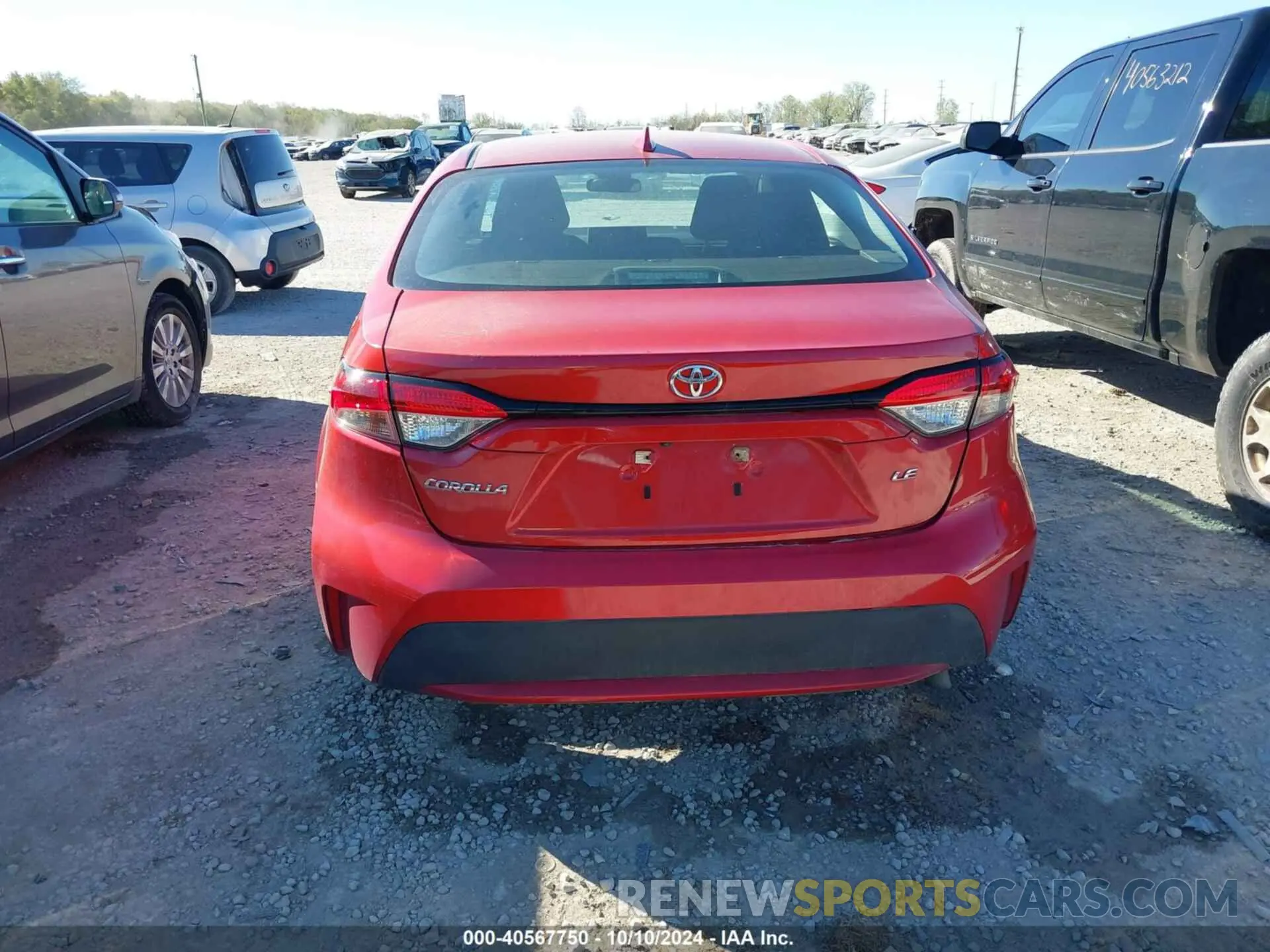 16 Photograph of a damaged car 5YFEPMAE3MP205536 TOYOTA COROLLA 2021