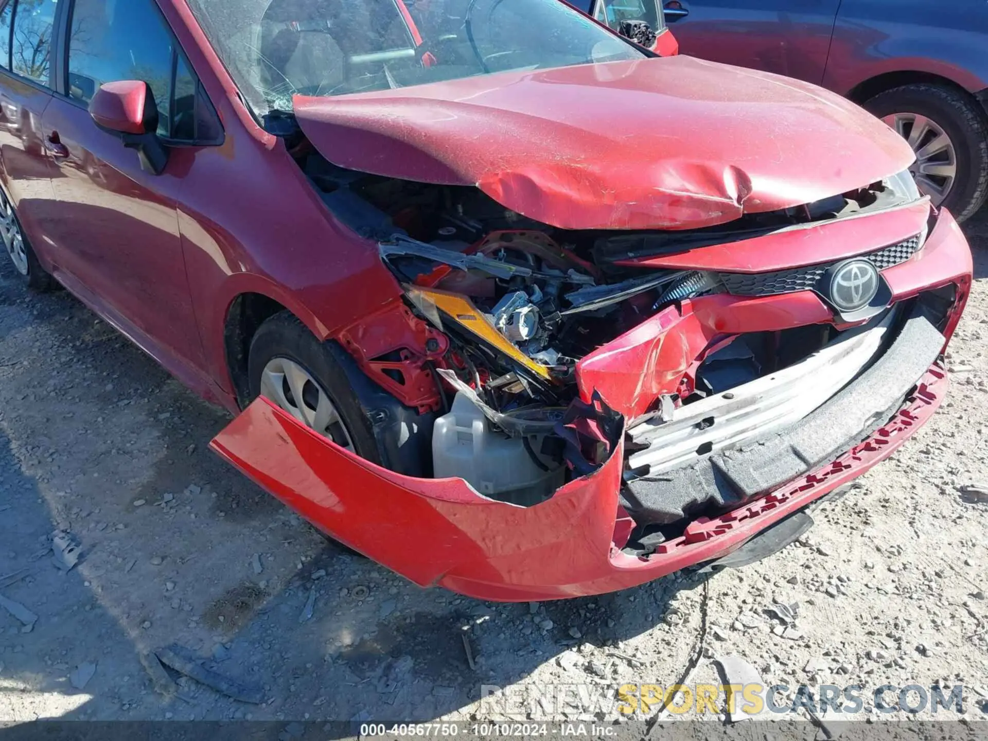 6 Photograph of a damaged car 5YFEPMAE3MP205536 TOYOTA COROLLA 2021