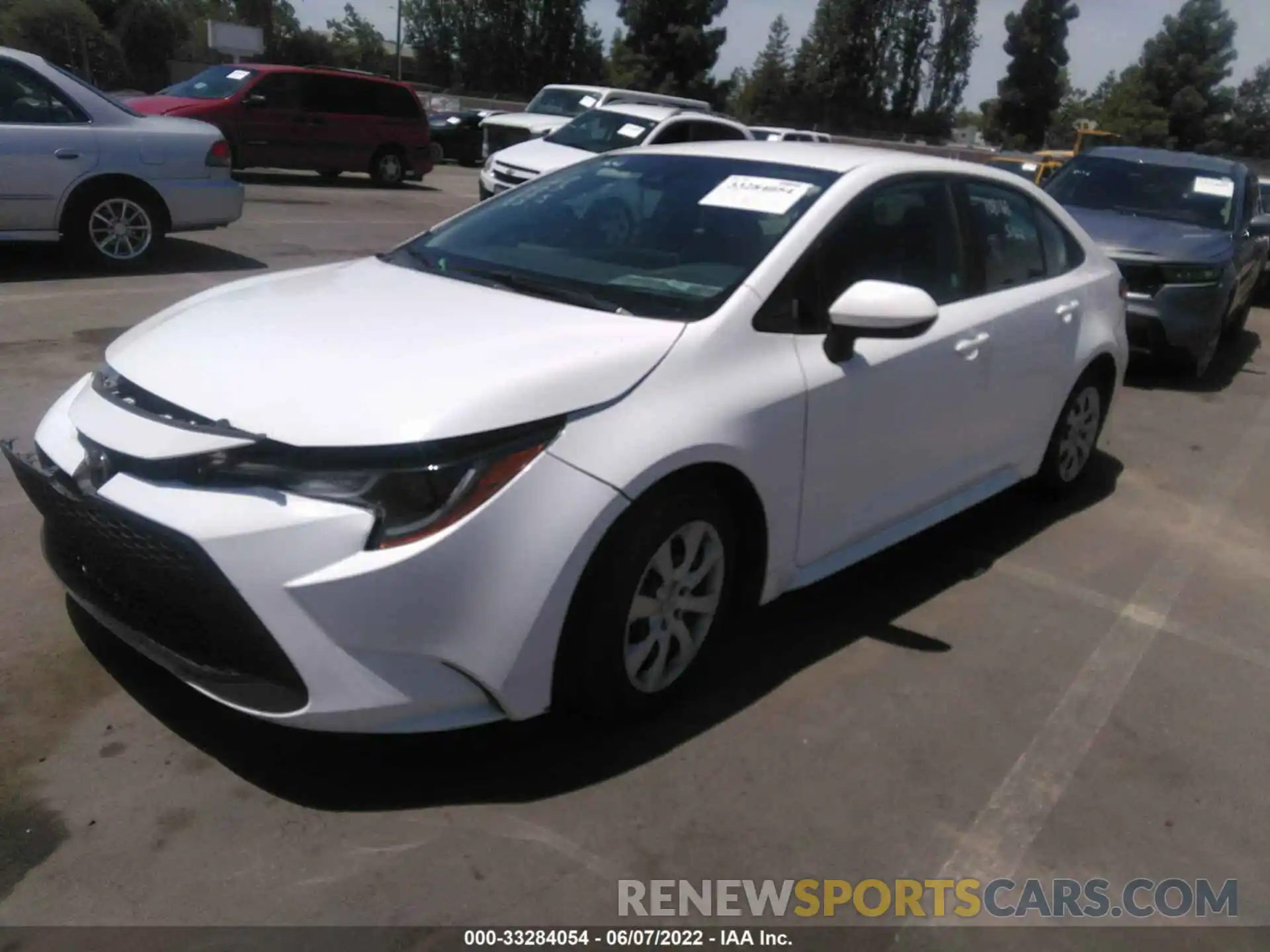 2 Photograph of a damaged car 5YFEPMAE3MP208713 TOYOTA COROLLA 2021