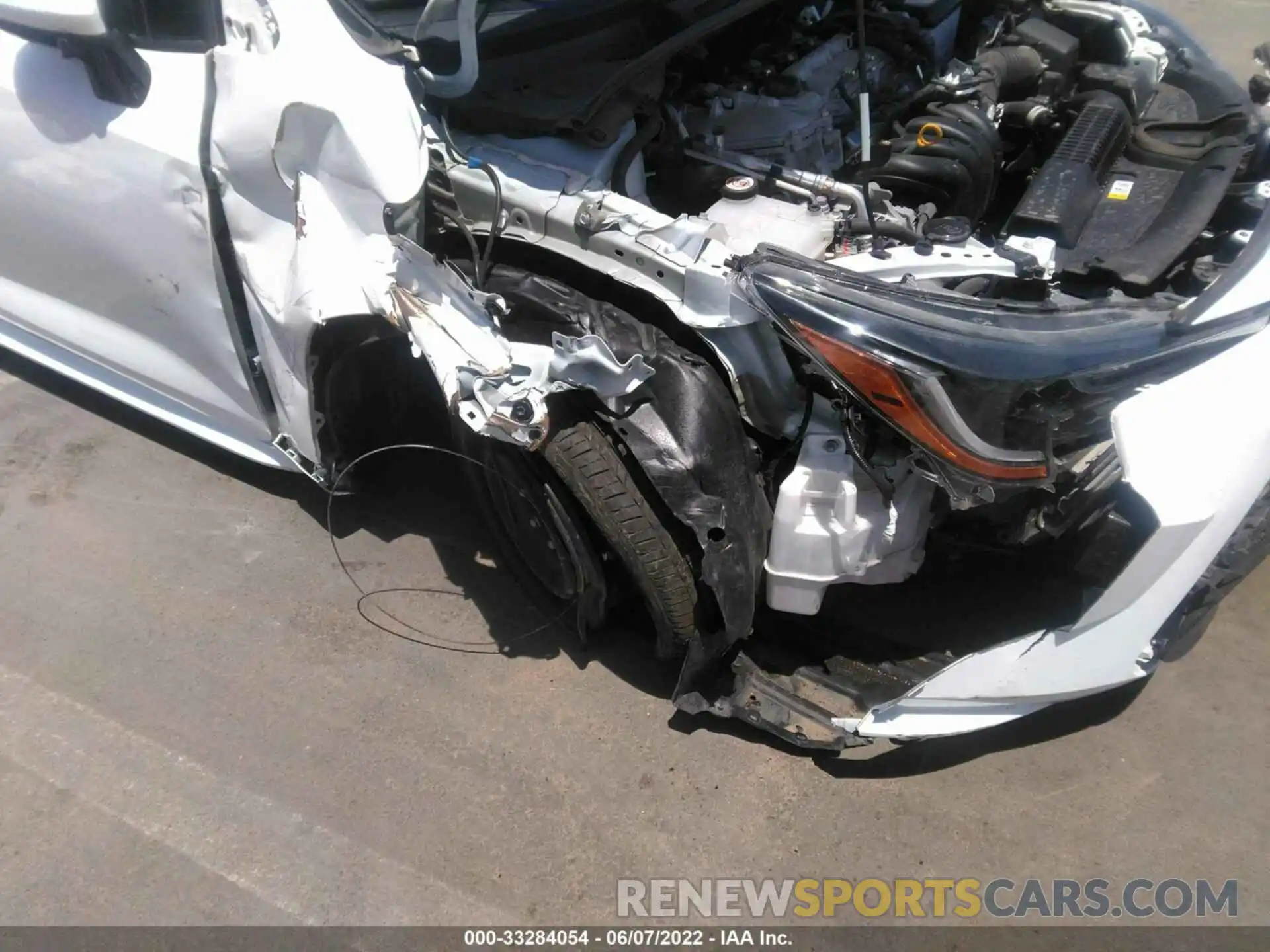 6 Photograph of a damaged car 5YFEPMAE3MP208713 TOYOTA COROLLA 2021