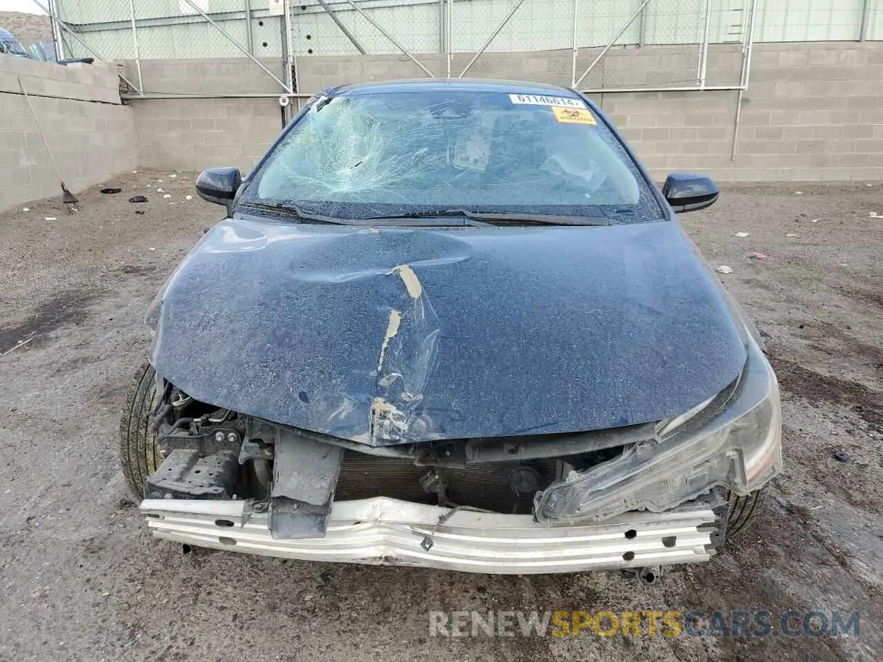5 Photograph of a damaged car 5YFEPMAE3MP212731 TOYOTA COROLLA 2021