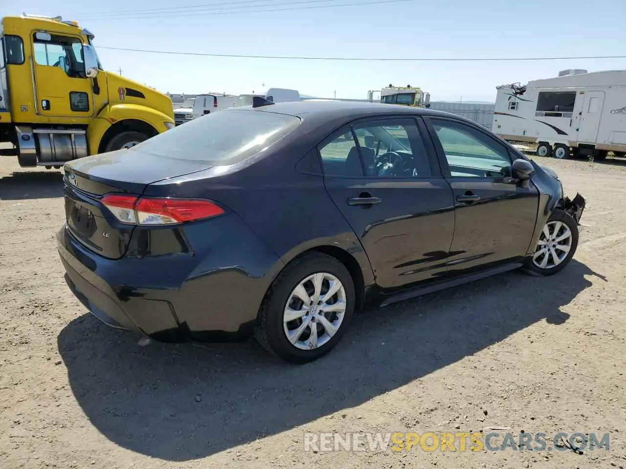 3 Photograph of a damaged car 5YFEPMAE3MP219050 TOYOTA COROLLA 2021