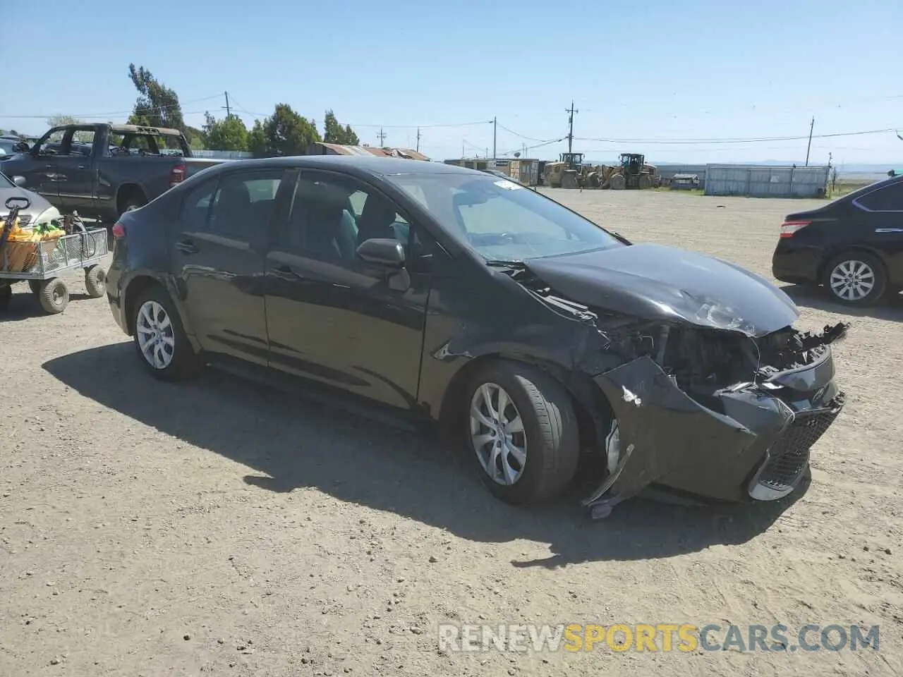 4 Photograph of a damaged car 5YFEPMAE3MP219050 TOYOTA COROLLA 2021