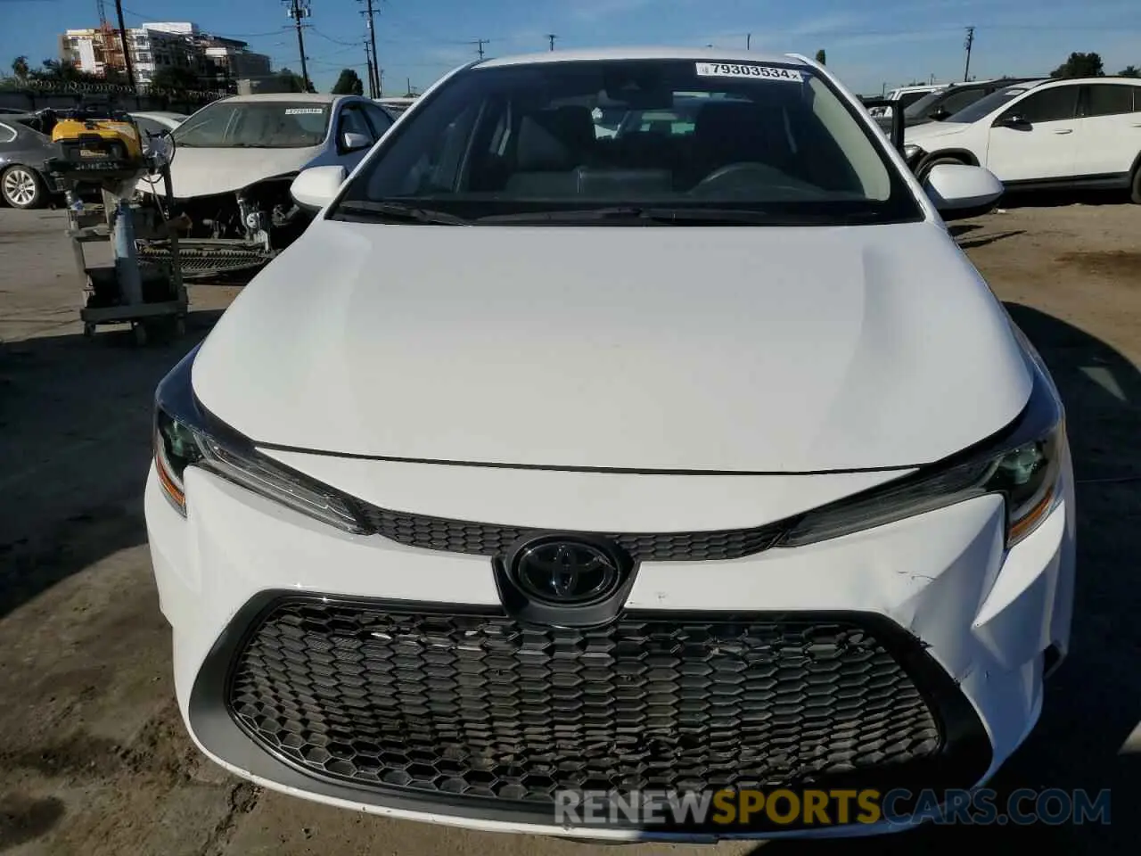 5 Photograph of a damaged car 5YFEPMAE3MP219100 TOYOTA COROLLA 2021