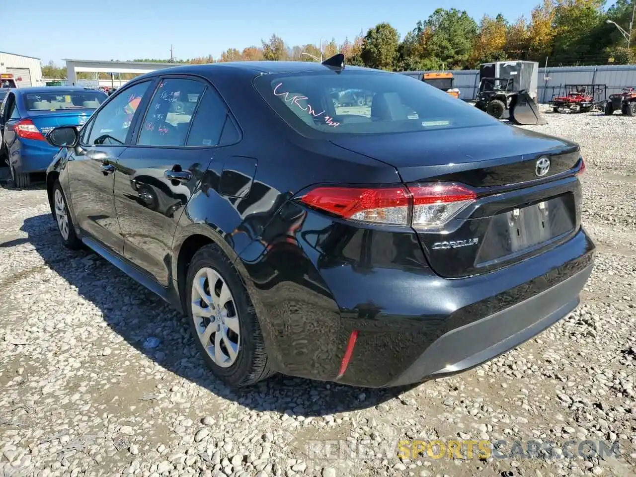 2 Photograph of a damaged car 5YFEPMAE3MP221817 TOYOTA COROLLA 2021