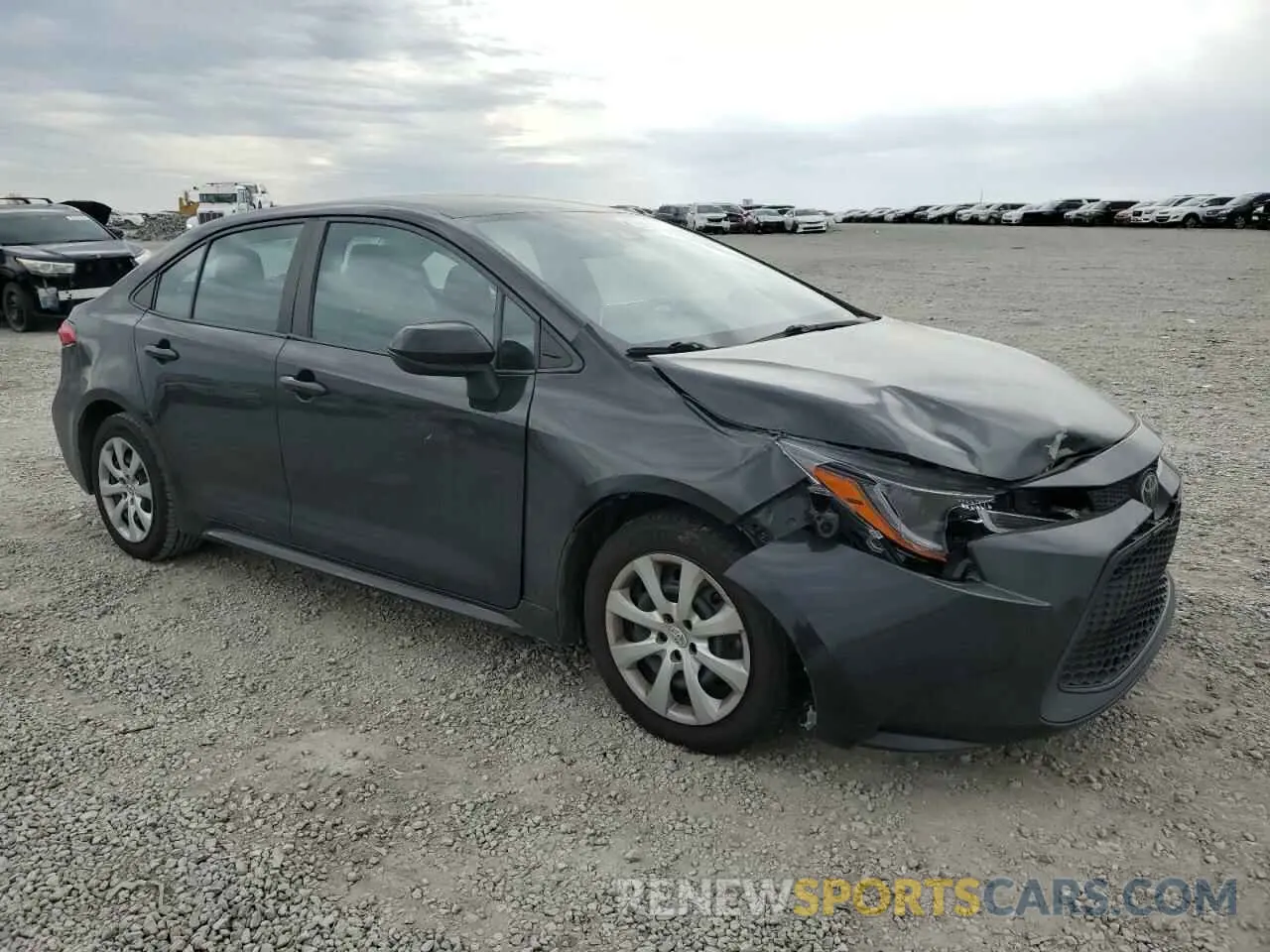 4 Photograph of a damaged car 5YFEPMAE3MP228444 TOYOTA COROLLA 2021