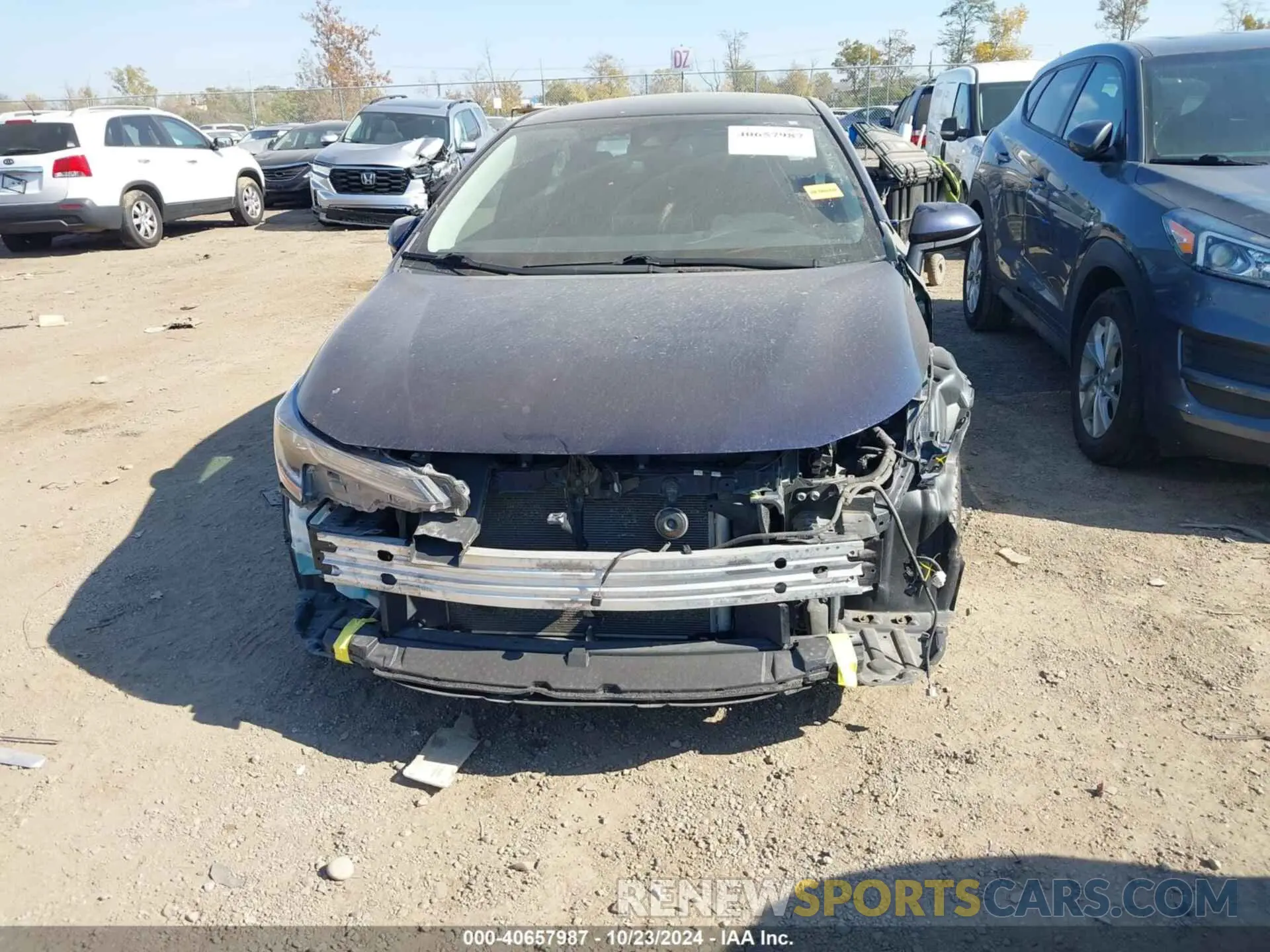13 Photograph of a damaged car 5YFEPMAE3MP233319 TOYOTA COROLLA 2021