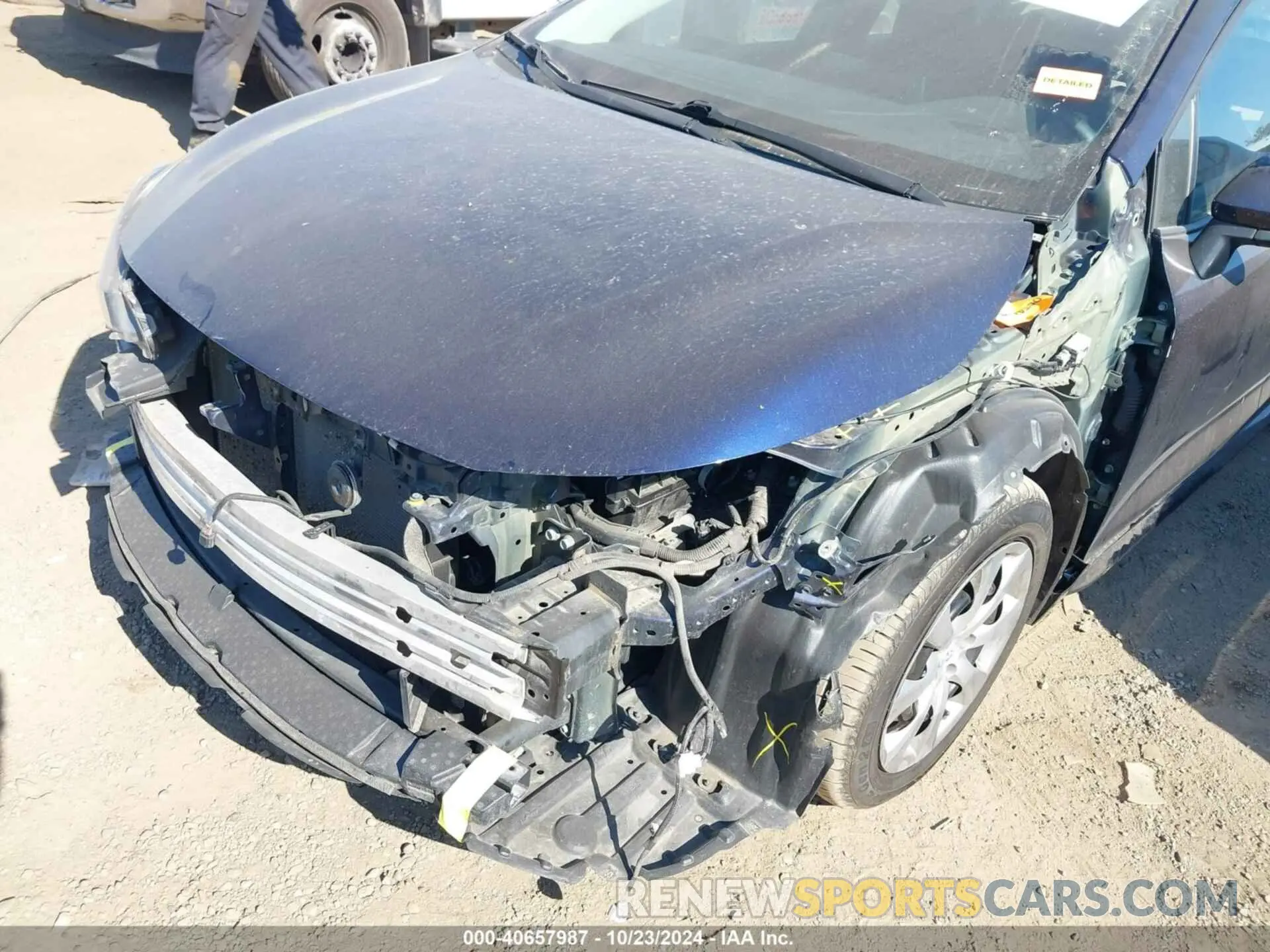 6 Photograph of a damaged car 5YFEPMAE3MP233319 TOYOTA COROLLA 2021