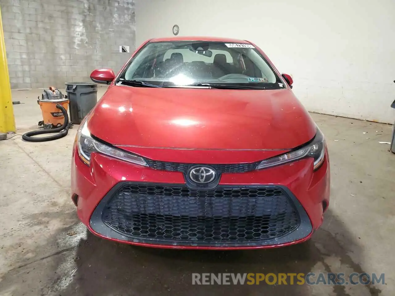 5 Photograph of a damaged car 5YFEPMAE3MP237127 TOYOTA COROLLA 2021