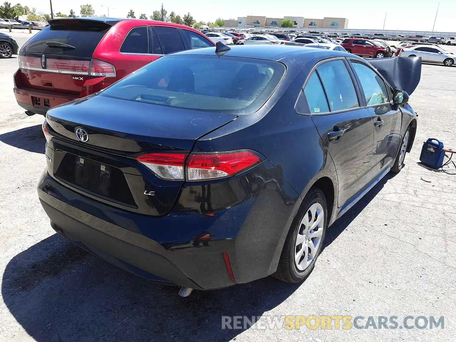 4 Photograph of a damaged car 5YFEPMAE3MP238519 TOYOTA COROLLA 2021