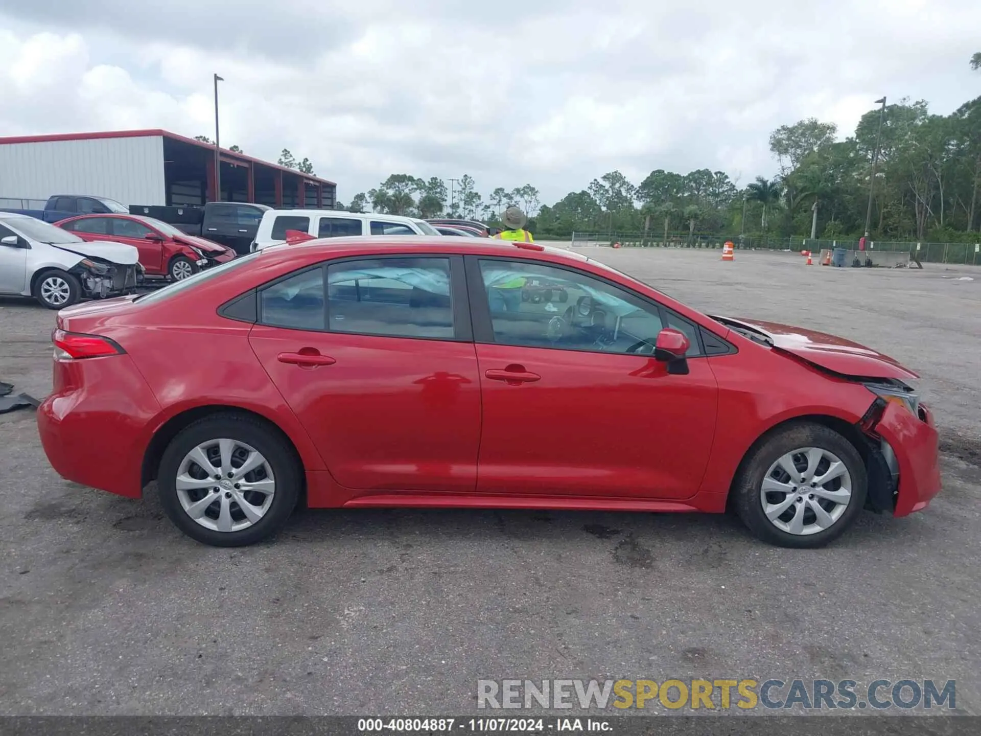 13 Photograph of a damaged car 5YFEPMAE3MP247530 TOYOTA COROLLA 2021