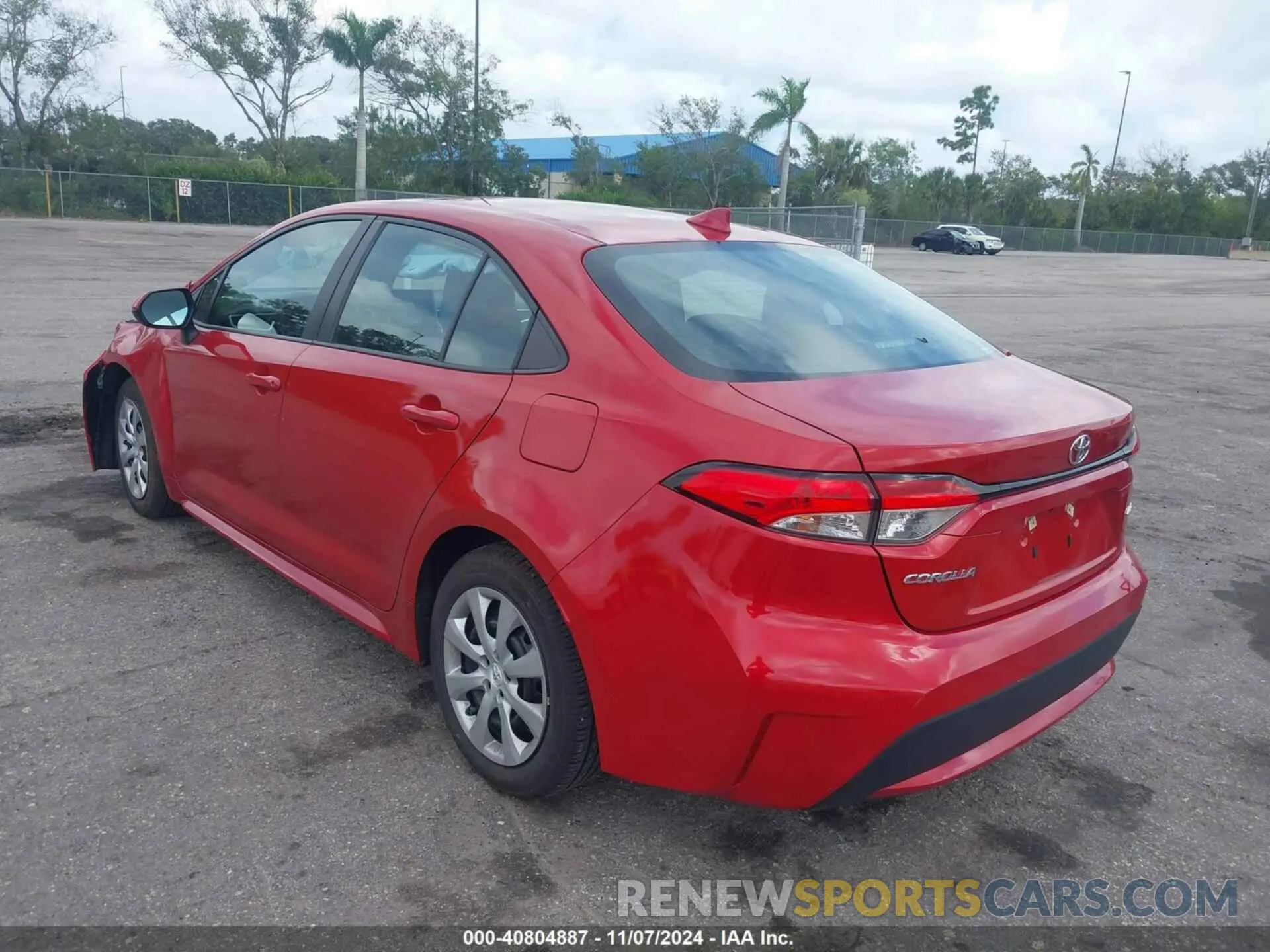 3 Photograph of a damaged car 5YFEPMAE3MP247530 TOYOTA COROLLA 2021