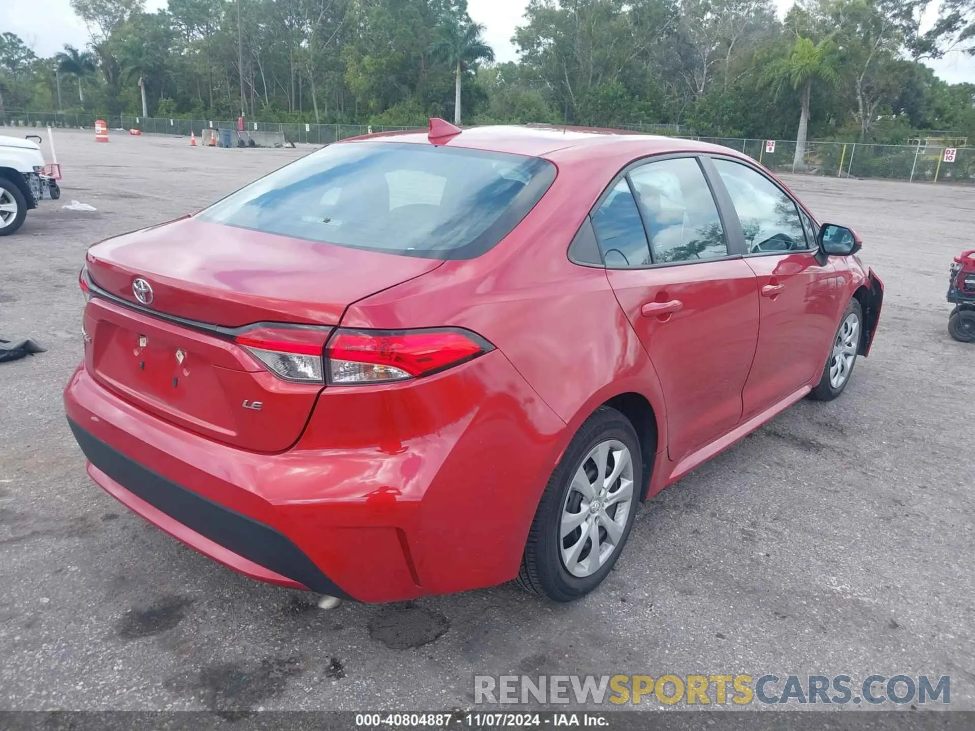 4 Photograph of a damaged car 5YFEPMAE3MP247530 TOYOTA COROLLA 2021