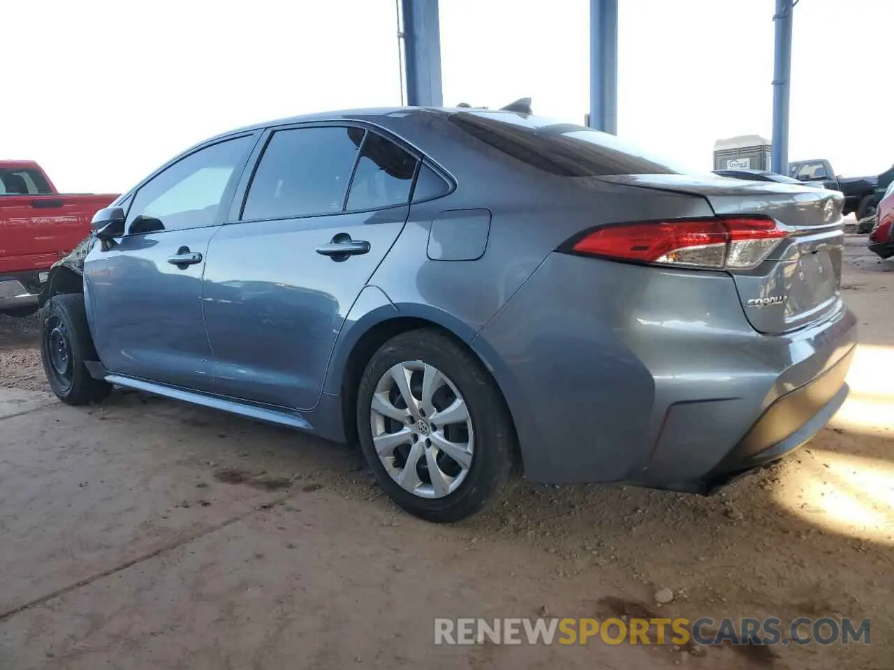 2 Photograph of a damaged car 5YFEPMAE3MP250119 TOYOTA COROLLA 2021