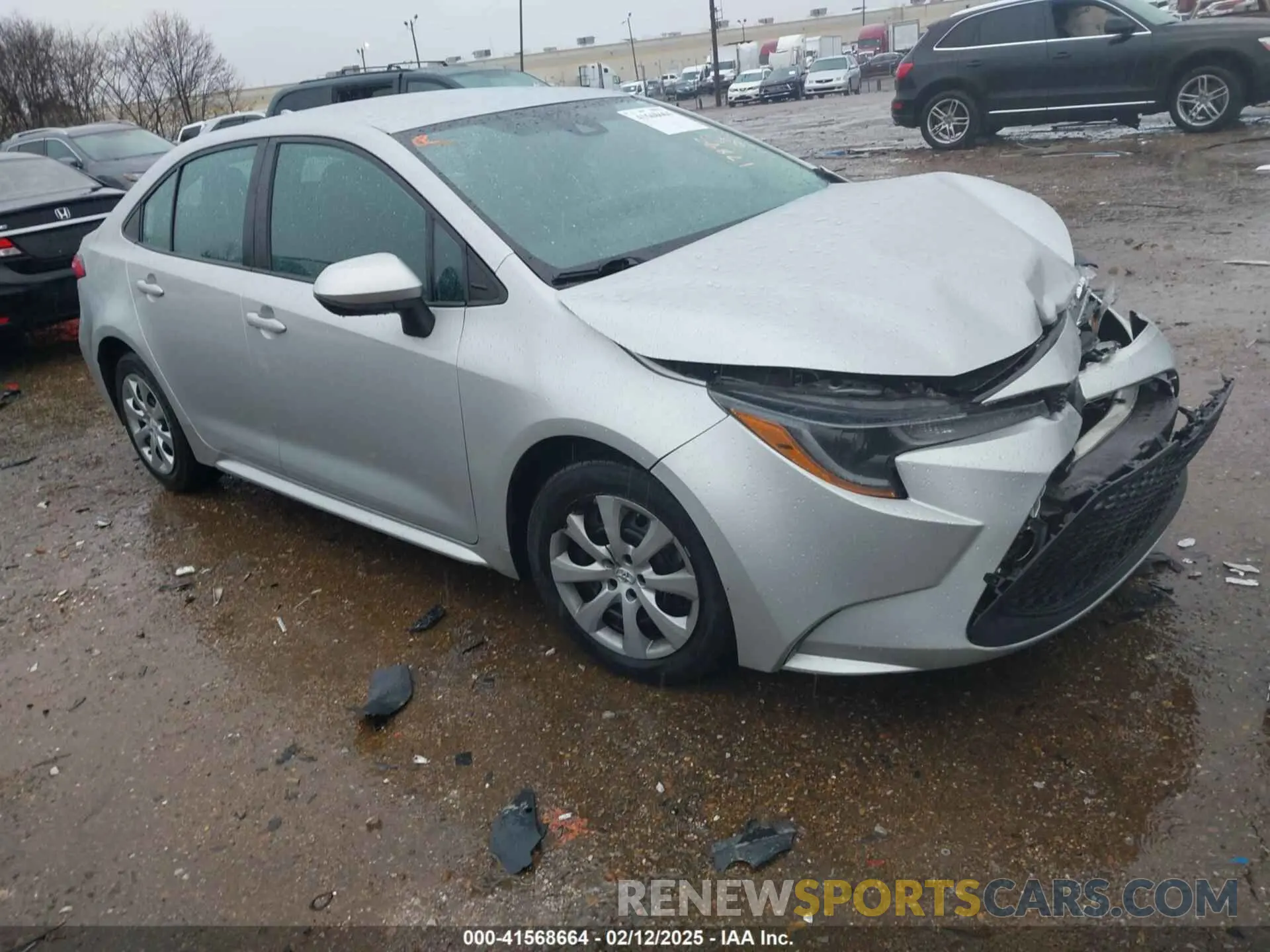 1 Photograph of a damaged car 5YFEPMAE3MP251903 TOYOTA COROLLA 2021