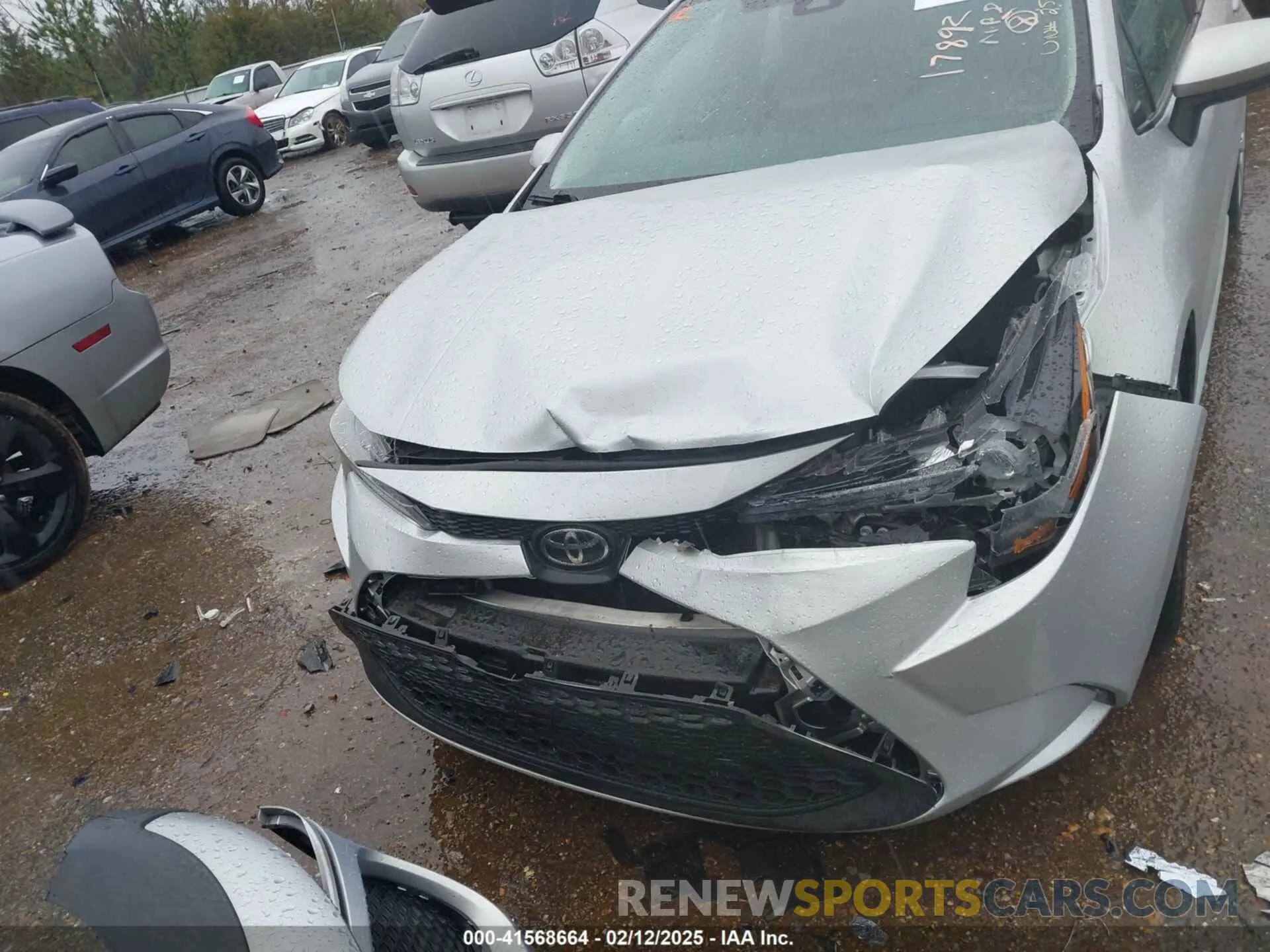 12 Photograph of a damaged car 5YFEPMAE3MP251903 TOYOTA COROLLA 2021