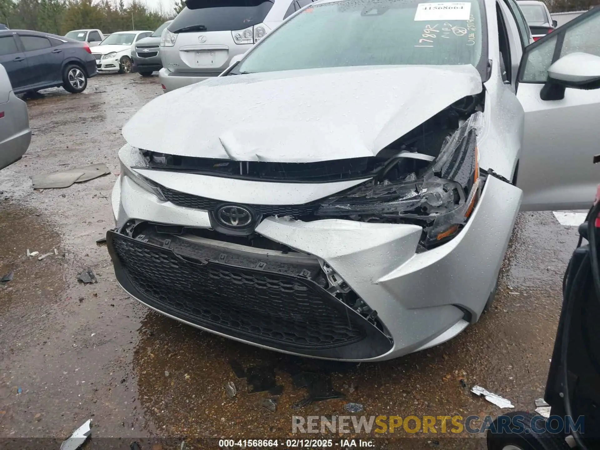 6 Photograph of a damaged car 5YFEPMAE3MP251903 TOYOTA COROLLA 2021