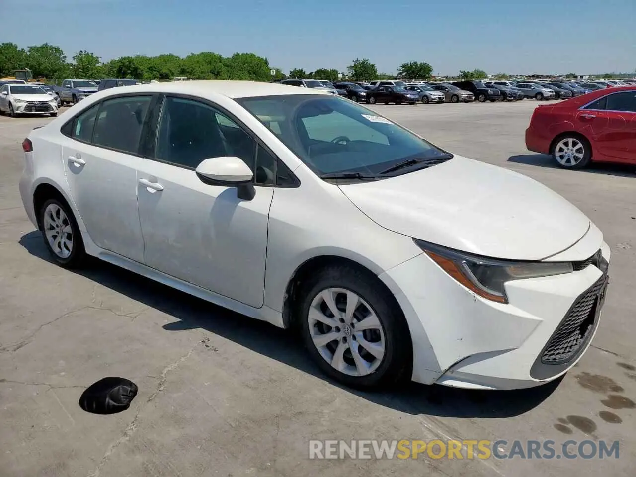 4 Photograph of a damaged car 5YFEPMAE3MP255921 TOYOTA COROLLA 2021