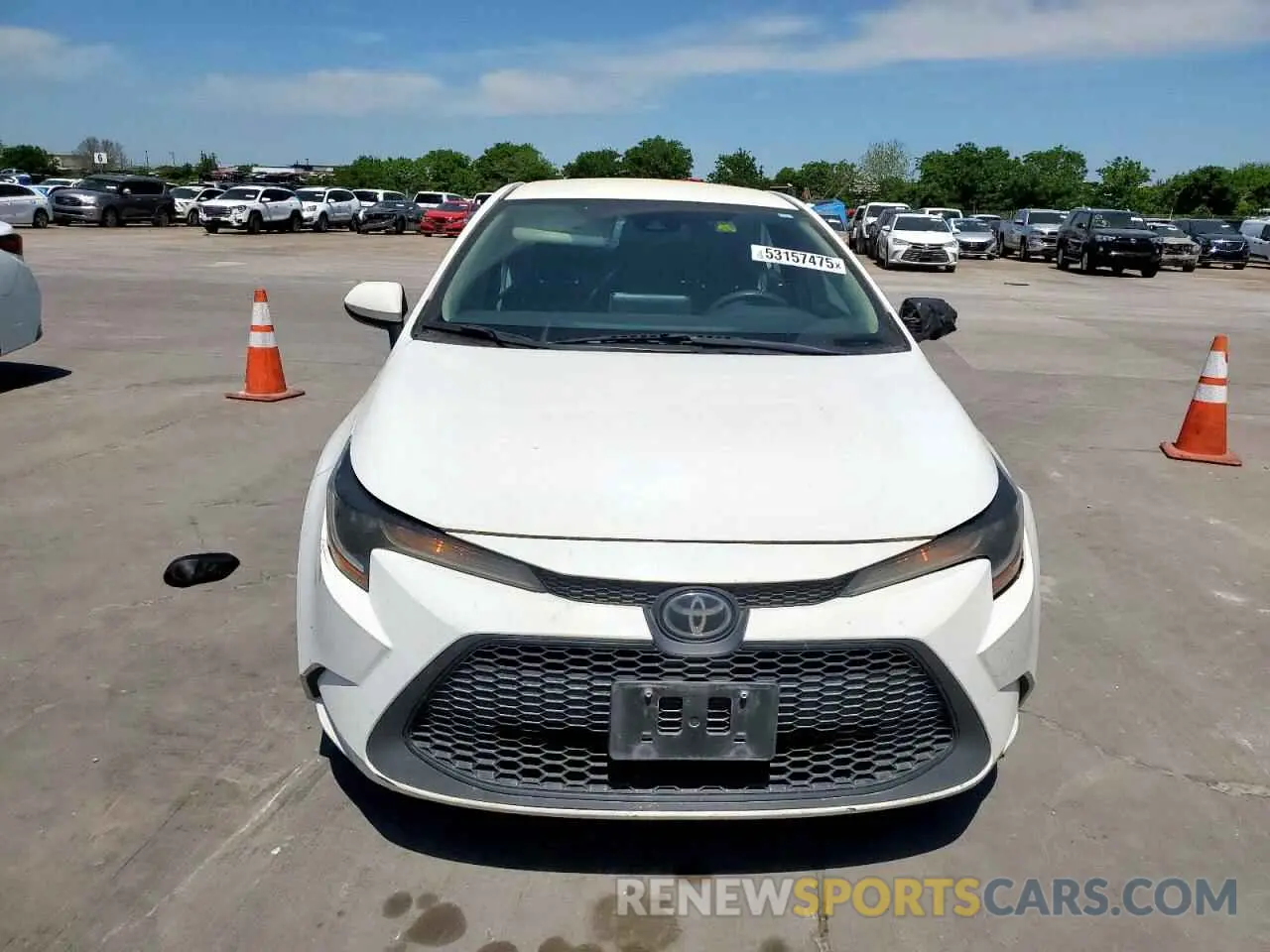 5 Photograph of a damaged car 5YFEPMAE3MP255921 TOYOTA COROLLA 2021