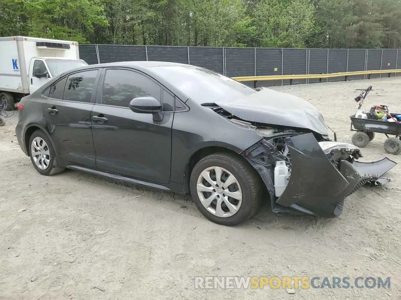 4 Photograph of a damaged car 5YFEPMAE3MP256356 TOYOTA COROLLA 2021