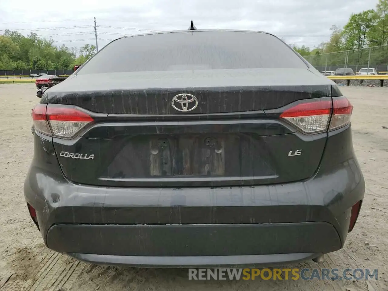 6 Photograph of a damaged car 5YFEPMAE3MP256356 TOYOTA COROLLA 2021