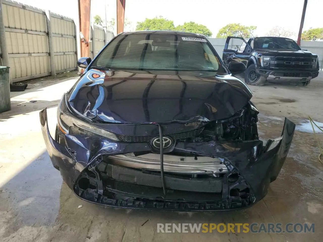 5 Photograph of a damaged car 5YFEPMAE3MP260035 TOYOTA COROLLA 2021