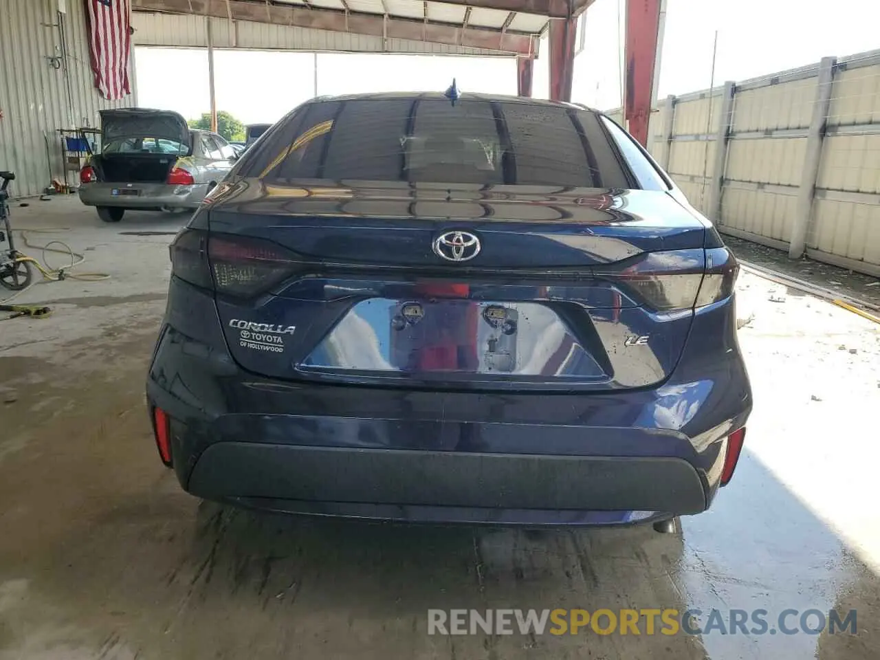 6 Photograph of a damaged car 5YFEPMAE3MP260035 TOYOTA COROLLA 2021