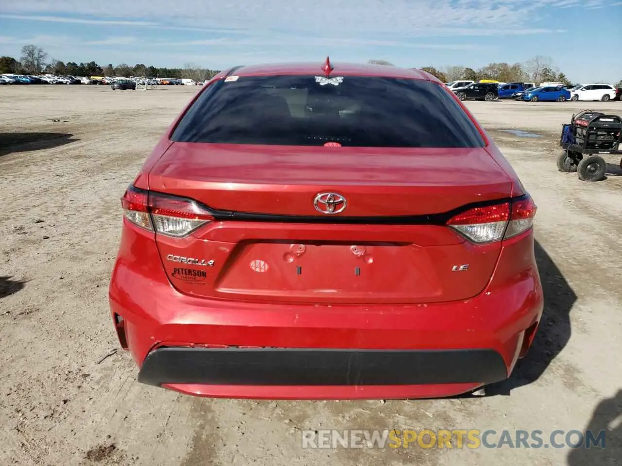 6 Photograph of a damaged car 5YFEPMAE3MP260097 TOYOTA COROLLA 2021