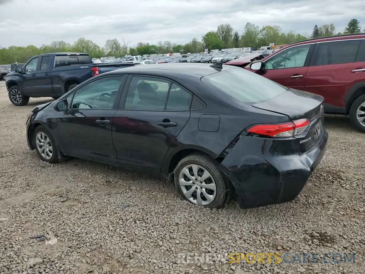 2 Photograph of a damaged car 5YFEPMAE3MP263436 TOYOTA COROLLA 2021