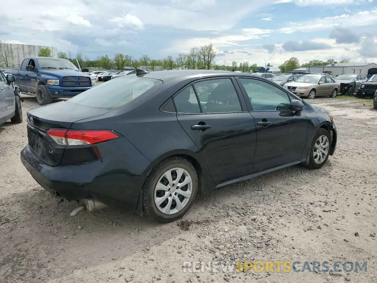 3 Photograph of a damaged car 5YFEPMAE3MP263436 TOYOTA COROLLA 2021