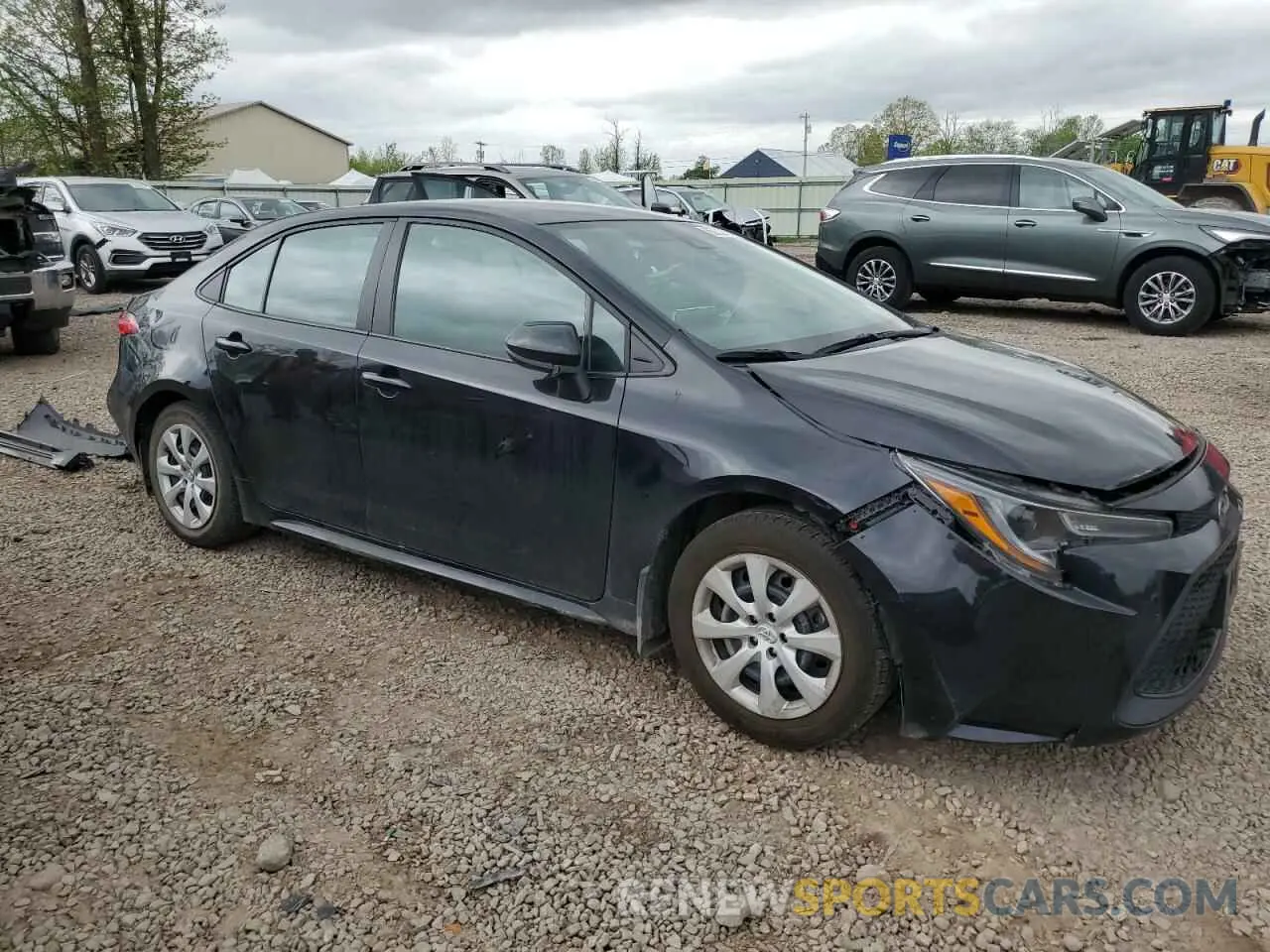 4 Photograph of a damaged car 5YFEPMAE3MP263436 TOYOTA COROLLA 2021