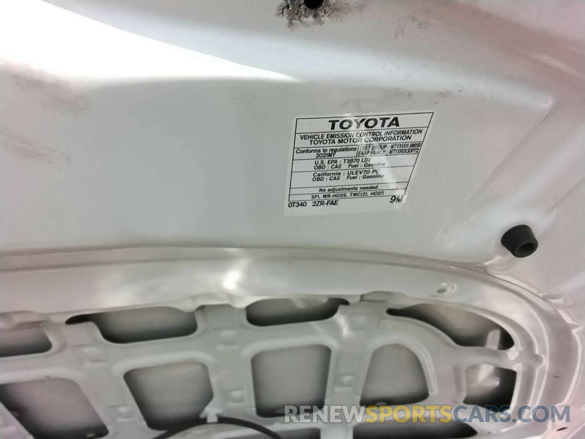 13 Photograph of a damaged car 5YFEPMAE3MP264926 TOYOTA COROLLA 2021