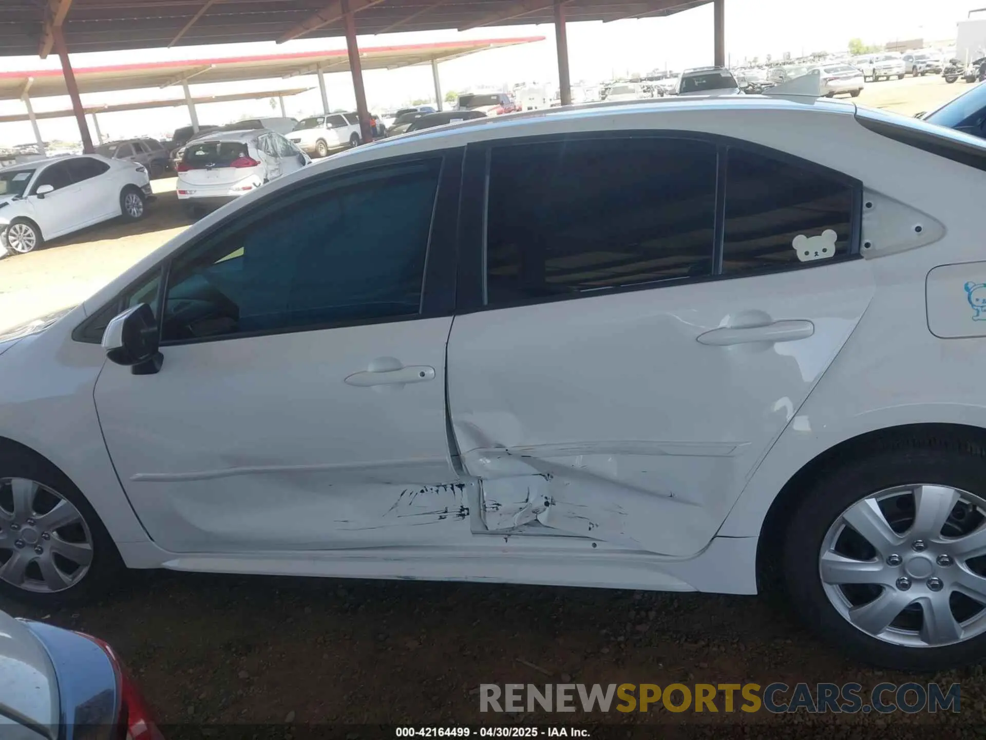 14 Photograph of a damaged car 5YFEPMAE4MP148246 TOYOTA COROLLA 2021