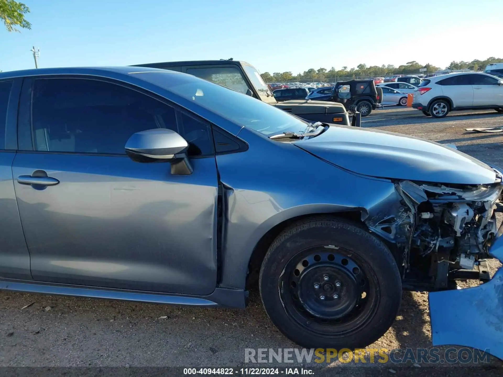 13 Photograph of a damaged car 5YFEPMAE4MP151261 TOYOTA COROLLA 2021