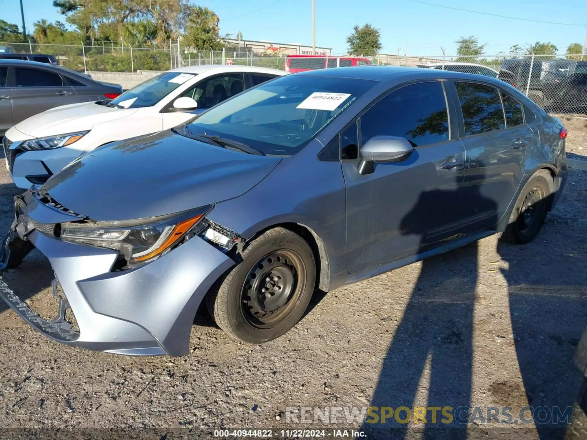 2 Photograph of a damaged car 5YFEPMAE4MP151261 TOYOTA COROLLA 2021