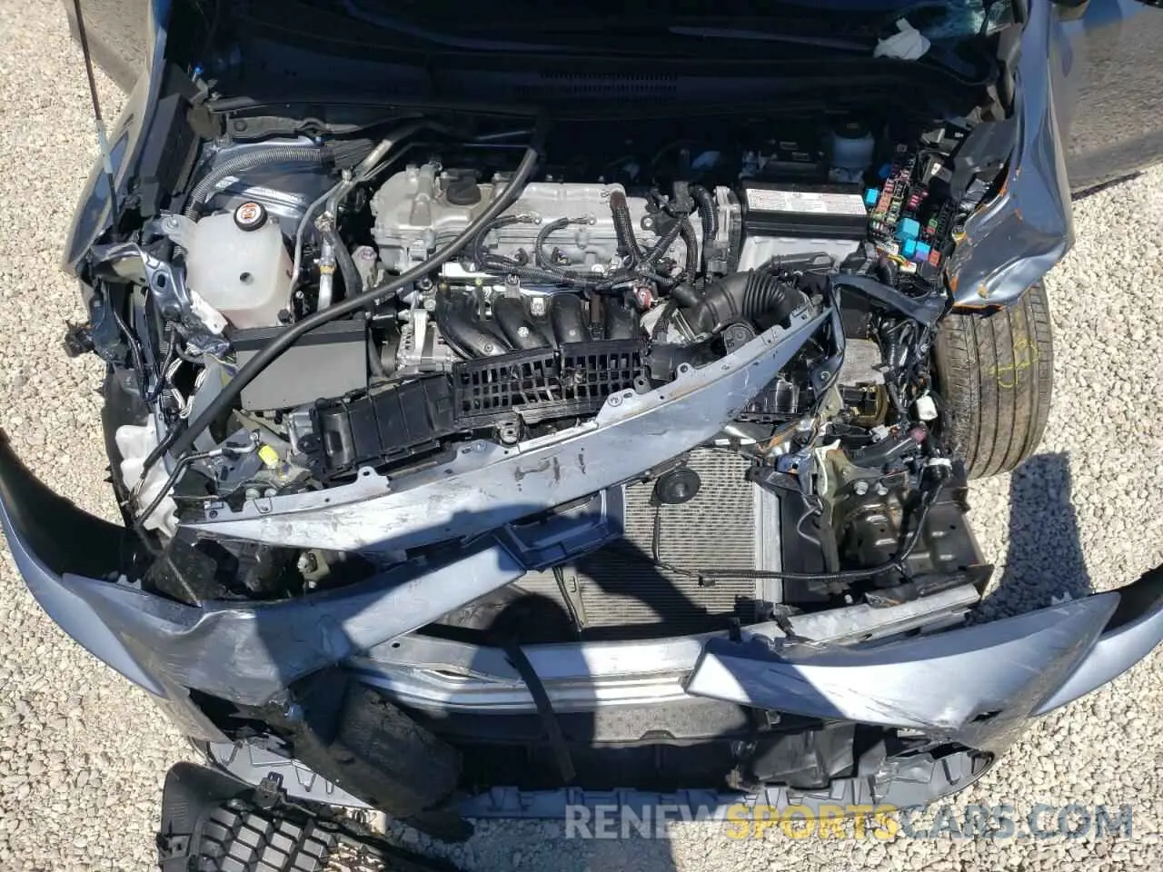 7 Photograph of a damaged car 5YFEPMAE4MP154452 TOYOTA COROLLA 2021