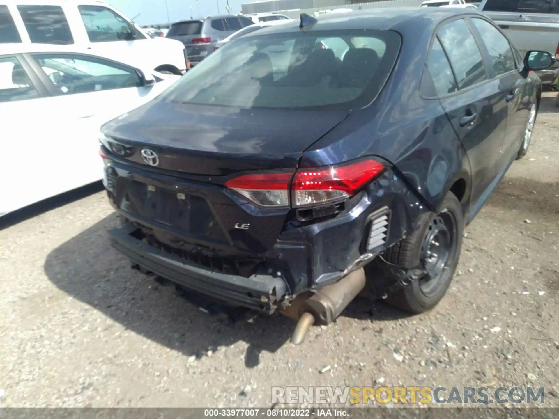 6 Photograph of a damaged car 5YFEPMAE4MP165631 TOYOTA COROLLA 2021