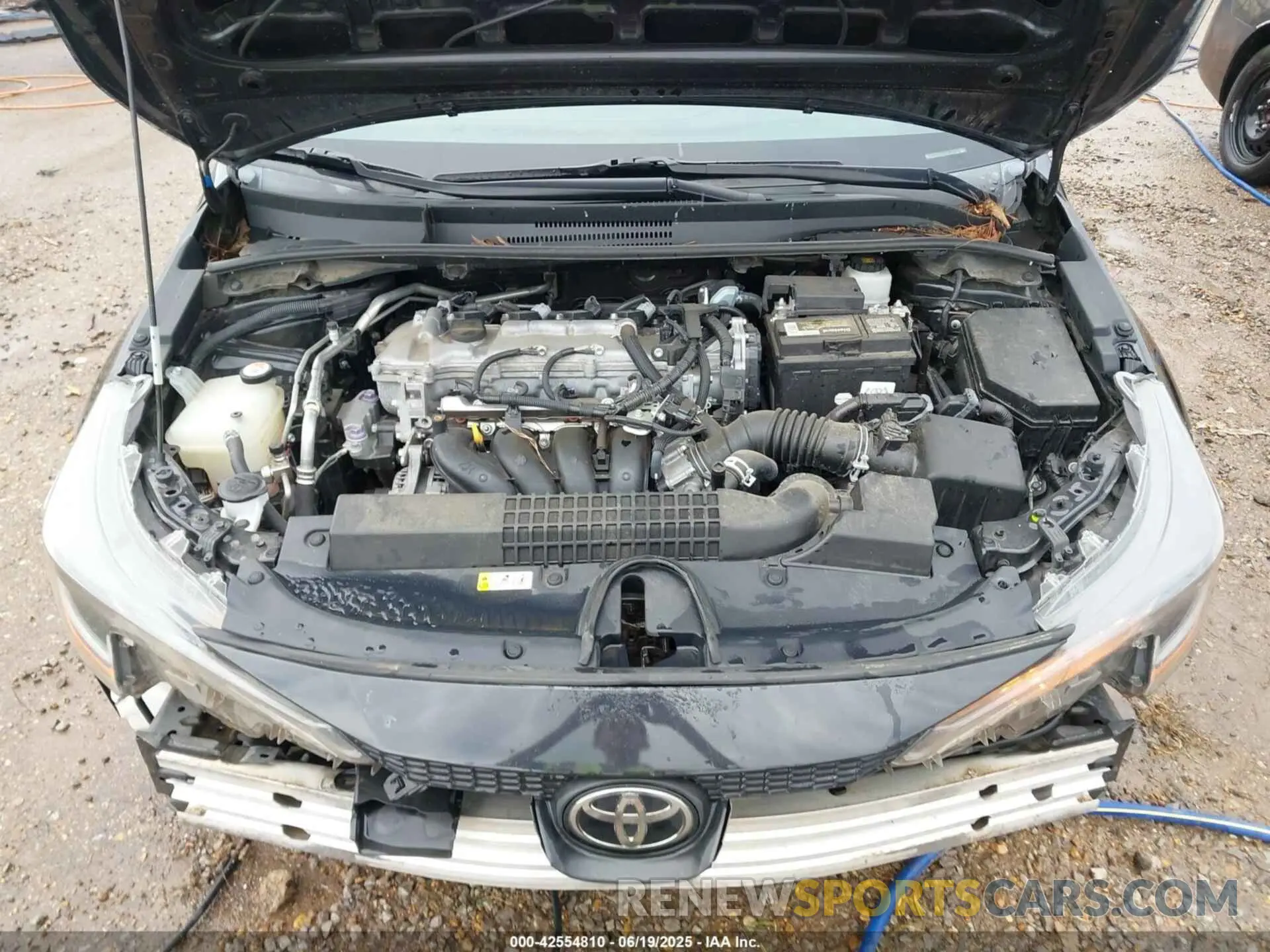 10 Photograph of a damaged car 5YFEPMAE4MP165743 TOYOTA COROLLA 2021