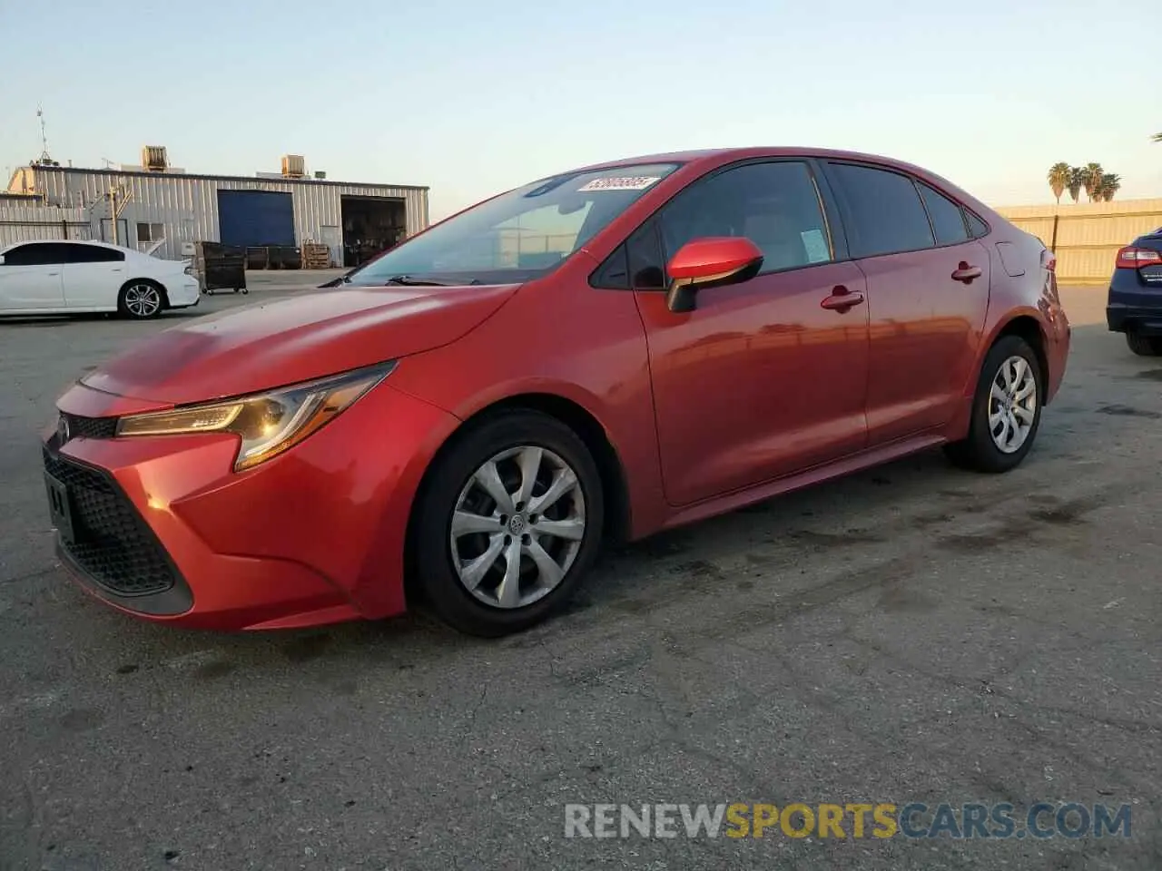 1 Photograph of a damaged car 5YFEPMAE4MP166567 TOYOTA COROLLA 2021