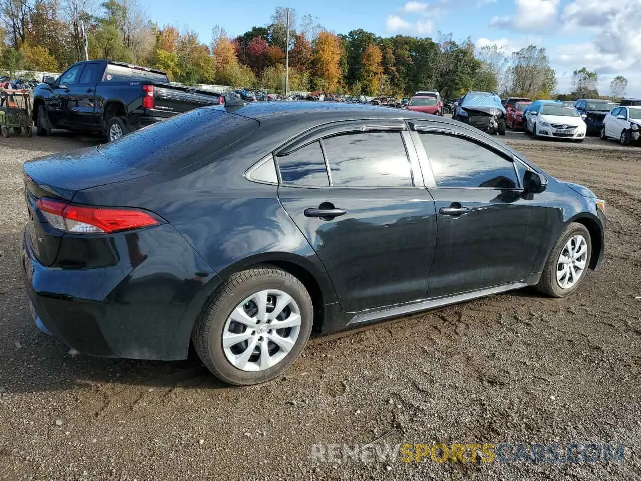 3 Photograph of a damaged car 5YFEPMAE4MP169386 TOYOTA COROLLA 2021