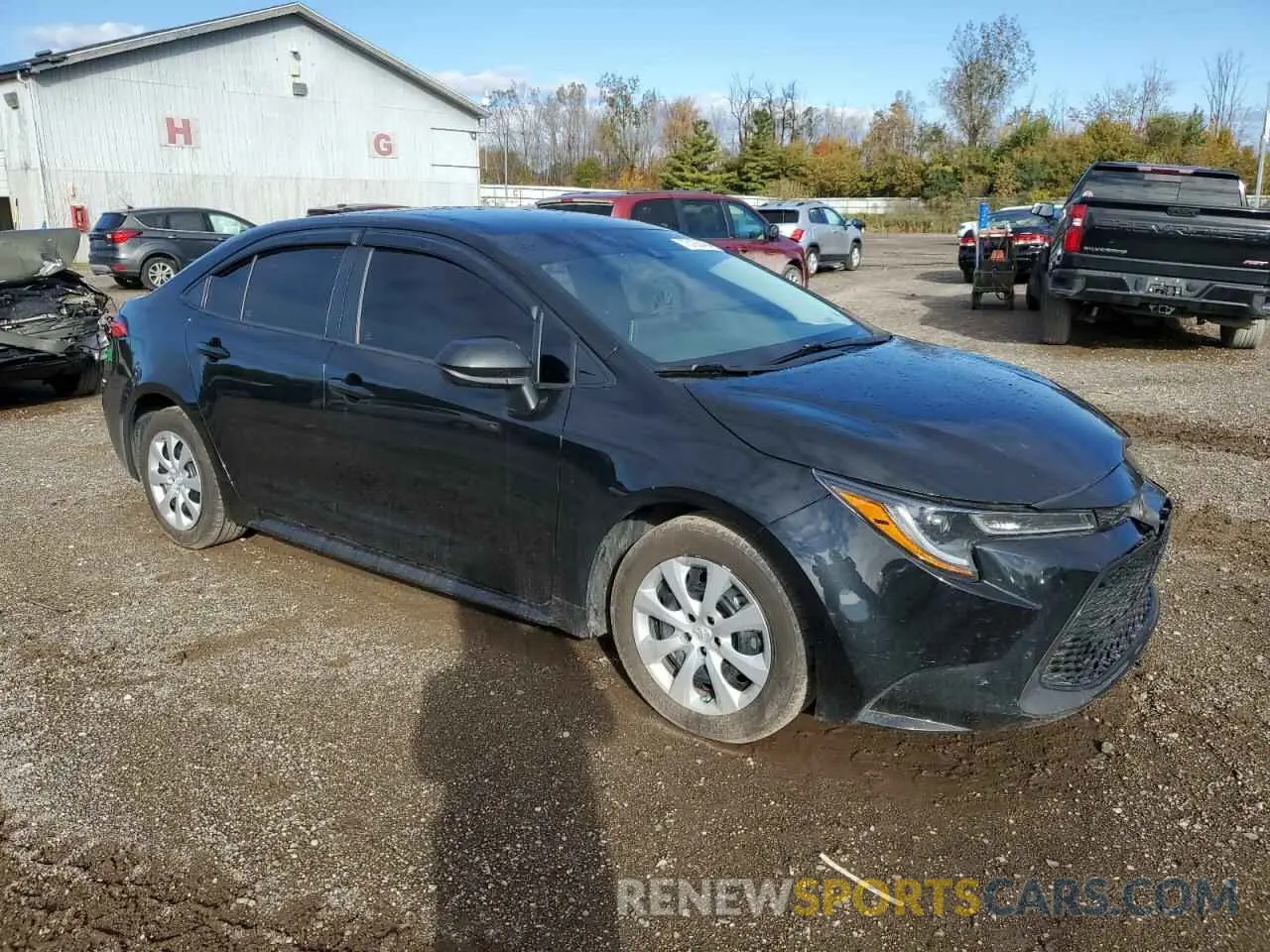 4 Photograph of a damaged car 5YFEPMAE4MP169386 TOYOTA COROLLA 2021