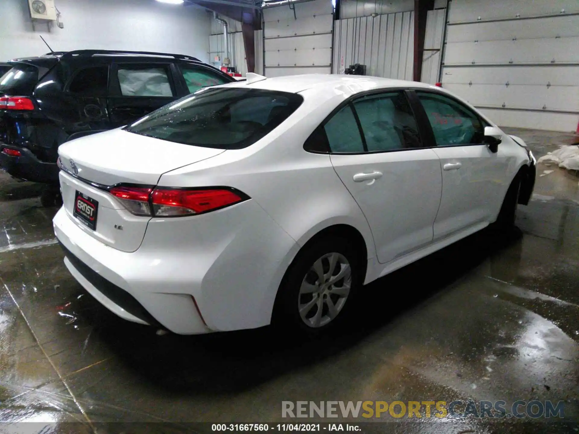 4 Photograph of a damaged car 5YFEPMAE4MP171820 TOYOTA COROLLA 2021