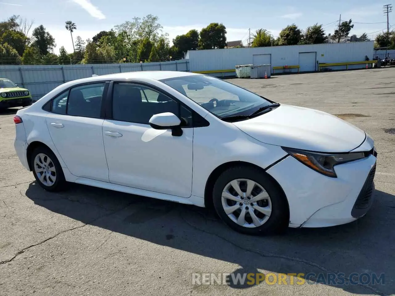 4 Photograph of a damaged car 5YFEPMAE4MP175527 TOYOTA COROLLA 2021