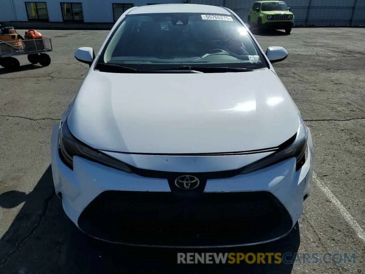 5 Photograph of a damaged car 5YFEPMAE4MP175527 TOYOTA COROLLA 2021